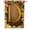 Letter D, variant on America Forever Fall Monogram House Flag Letter F 28 x 40 inches Double Sided, Pumpkin Autumn Leaves Harvest Seasonal Outdoor Decor, Holiday Outside Yard Decorations