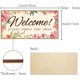 thumbnail image 2 of Bienvenido, quítese los zapatos, letrero decorativo de madera, decoración del hogar, letrero de madera, placa colgante, arte de pared, tablero de madera, letrero para puerta, 2 of 9