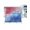 Multicolor, variant on 4th of July RV Awning Sun Shade Screen 9'X7' America 250th Mesh Sunscreen Red White and Blue Star Ombre Awning Shade Screen with Zipper UV Blocker Completed Kits for RV Motorhome Camper