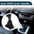 thumbnail image 3 of Perilla de Cambio de Marcha Automática Única para Audi A3 8P 2004-2015, Perilla del Cambio de Marcha, Cubierta de Botón de Cambio de Plástico y Cuero Sintético, 3 of 6