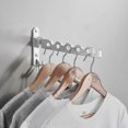 thumbnail image 3 of Stainless Steel Clothes Hanger - Wall Mount Folding Dryer Rack, 3 of 4