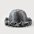 thumbnail image 5 of jiaxiM Straw Bucket Hats for Women Upf Protection Women's Elegant Wide Brim Sun Hat with Dip-Dye and Lace Ruffle, Handmade Visor for Beach, Travel and Outdoor Events, 5 of 5