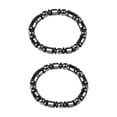 thumbnail image 1 of ZLight 2pieces Stackable Collection Magnetic Bracelet For Gift Idea Eco-Friendly Materials Fashionable, 1 of 6