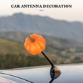 thumbnail image 3 of OULII Décoration d'Antenne de Voiture Citrouille Orange Résistante aux Intempéries Ornement de Toit en Mousse, 3 of 6