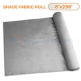 thumbnail image 1 of TANG Sunshades Depot 8'x256' Shade Cloth 180 GSM HDPE Light Grey Fabric Roll Up to 95% Blockage UV Resistant Mesh Net For Outdoor Backyard Garden Plant Barn Greenhouse, 1 of 5