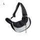 thumbnail image 4 of Bolsa de transporte para mascotas de tela Oxford, cremallera ajustable portátil, forro Flexible transpirable, bolsos de hombro de viaje Hábitats y jaulas para animales pequeños Gris Claro Grande Greeniant  PT004329-15, 4 of 6