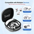 thumbnail image 3 of Hard Carrying Case for Meta Quest 3S/Quest 3/Vision Pro, Hard Shell Travel Case Compatible with VR Headset, Touch Controllers and Other Accessories, Space Saving Design for Travel and Home Storage, 3 of 8