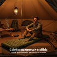 thumbnail image 3 of Abbraccia Colchón de camping individual, esterilla inflable automática, nylon ripstop 30D, portátil, 3 of 6