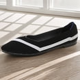 thumbnail image 4 of Zapatos Sin Cordones Punto para Mujer Bailarinas Antideslizantes Transpirables Viajes Al Aire Libre, 4 of 9
