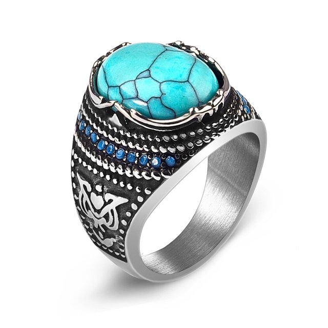 Anillo Jiayiqi para hombre, anillo Punk Rock Smooth 316L de acero inoxidable, anillo de sello para hombre, joyería de fiesta de Hip Hop, venta al por mayor, anillo de boda para hombre Dengxun unisex