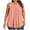 Orange, variant on Besolor Plus Size Tank Tops for Women Polka Dots Crewneck Sleeveless Shirts Pleated Casual Loose Summer Blouse Tees