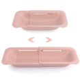thumbnail image 1 of Collapsible Colander Kitchen Extendable Strainer Fruits Vegetables Noodle Pasta Food Drain Basket Space-saver Portable, 1 of 5