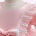 thumbnail image 4 of Robe Princesse Lolita pour Filles, Dentelle, Patchwork, Col Rond, Tutu, 4 of 9