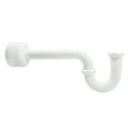 thumbnail image 6 of Westbrass Console Sink Supply Line Kit with P-Trap, Flanges and Cross Handles, Powder Coat White, 6 of 6