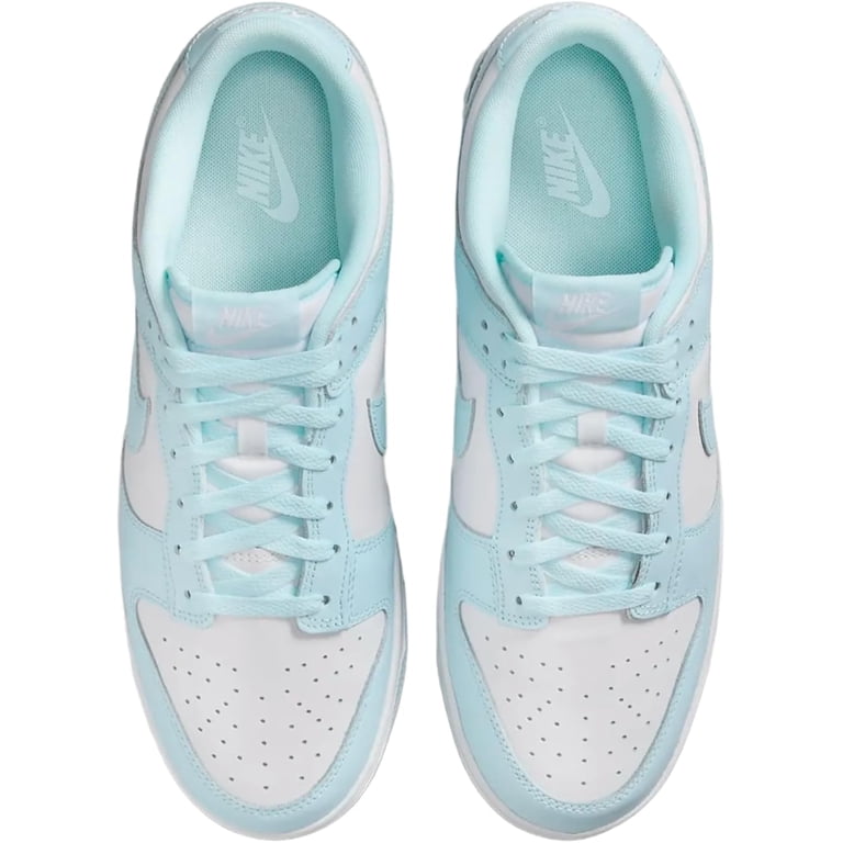 Nike Dunk Low Glacier Blue Mens Sneakers Shoes  DV0833-104 Size 9 Nike Dunk Low Retro White Glacier Blue DV0833-104 Men main image 4