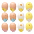 thumbnail image 6 of Piwvid 6PCS Easter Hanging Eggs - Colorful Easter Egg Ornaments, Spring Foam Hanging Egg Ornament for Easter Tree Christmas Home Party DIY Craft Decoration, 6 of 9