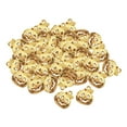 thumbnail image 4 of 50 Pcs Pendentifs Breloques Citrouille d'Halloween Porte-Clés Accessoires Style Rétro Pendants Or, 4 of 9
