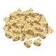 thumbnail image 4 of 50 piezas de colgantes de calabaza de Halloween, colgantes de collar, colgantes decorativos vintage Oro, 4 of 9