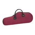 thumbnail image 4 of Rushawy Alto Saxophone Case Saxophone Carrying Case for ing Practice red, 4 of 9