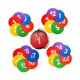 thumbnail image 5 of 24 Uds. Marcadores de puntos deportivos de 23cm conos de campo plano antideslizantes ligeros práctica de agilidad discos planos de puntos para césped, 5 of 8