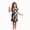 H556-Green, variant on TOWED22 Girls Halloween Dress Kids A-Line Ruffle Bottom Dresses Ghost Pumpkin Print Outfit Flutter Sleeve Cute Party Clothes