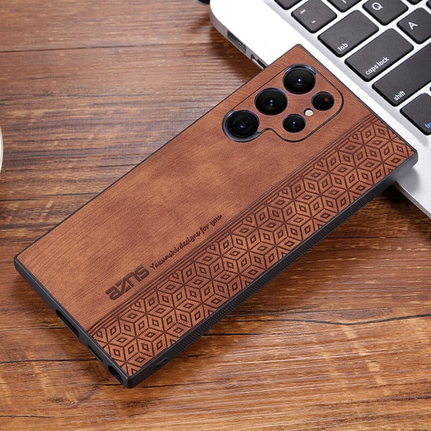 Funda de cuero de lujo para teléfono móvil, carcasa a prueba de golpes para Samsung Galaxy S23, 22, 21, 20 Plus, Ultra, A13, 14, 23, 33, 53, 73, 5g xuanjing unisex