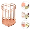 thumbnail image 4 of Miangastore Heart Shape Desktop Pen Container Metal Craft Makeup Brush Pot Nordic Style Pen Holder, 4 of 7