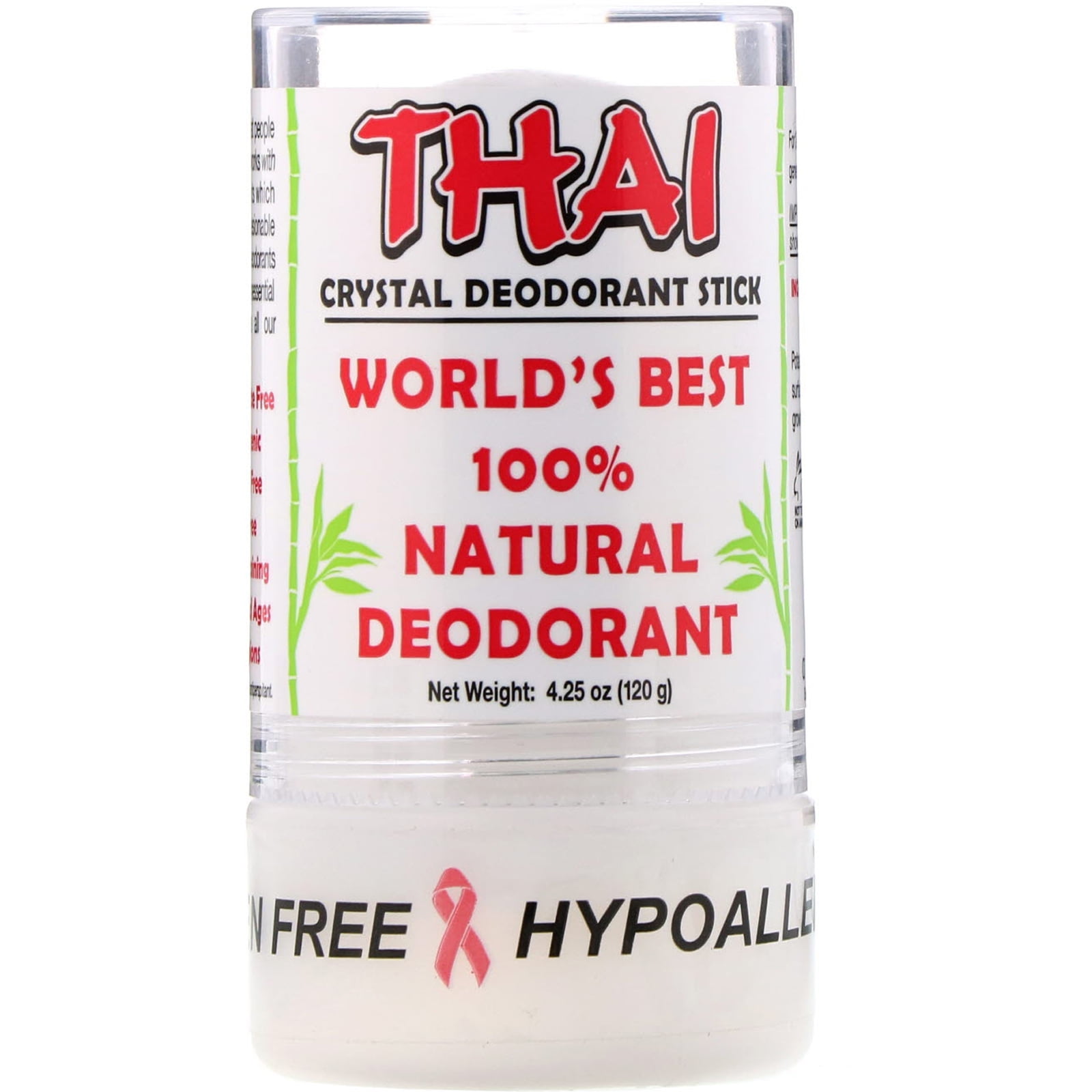 Thai Unisex Deodorant Stone Thai Crystal Deodorant Stick - 4.25 oz - Walmart.com