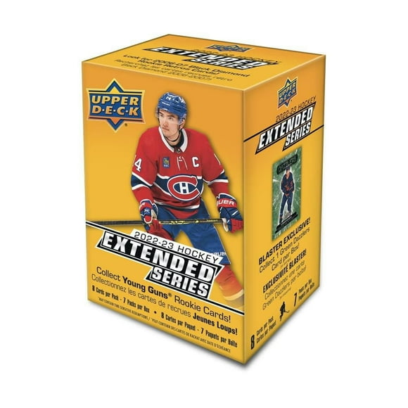 Boîte Blaster de Cartes de Hockey de la Série Étendue Upper Deck 2022-23