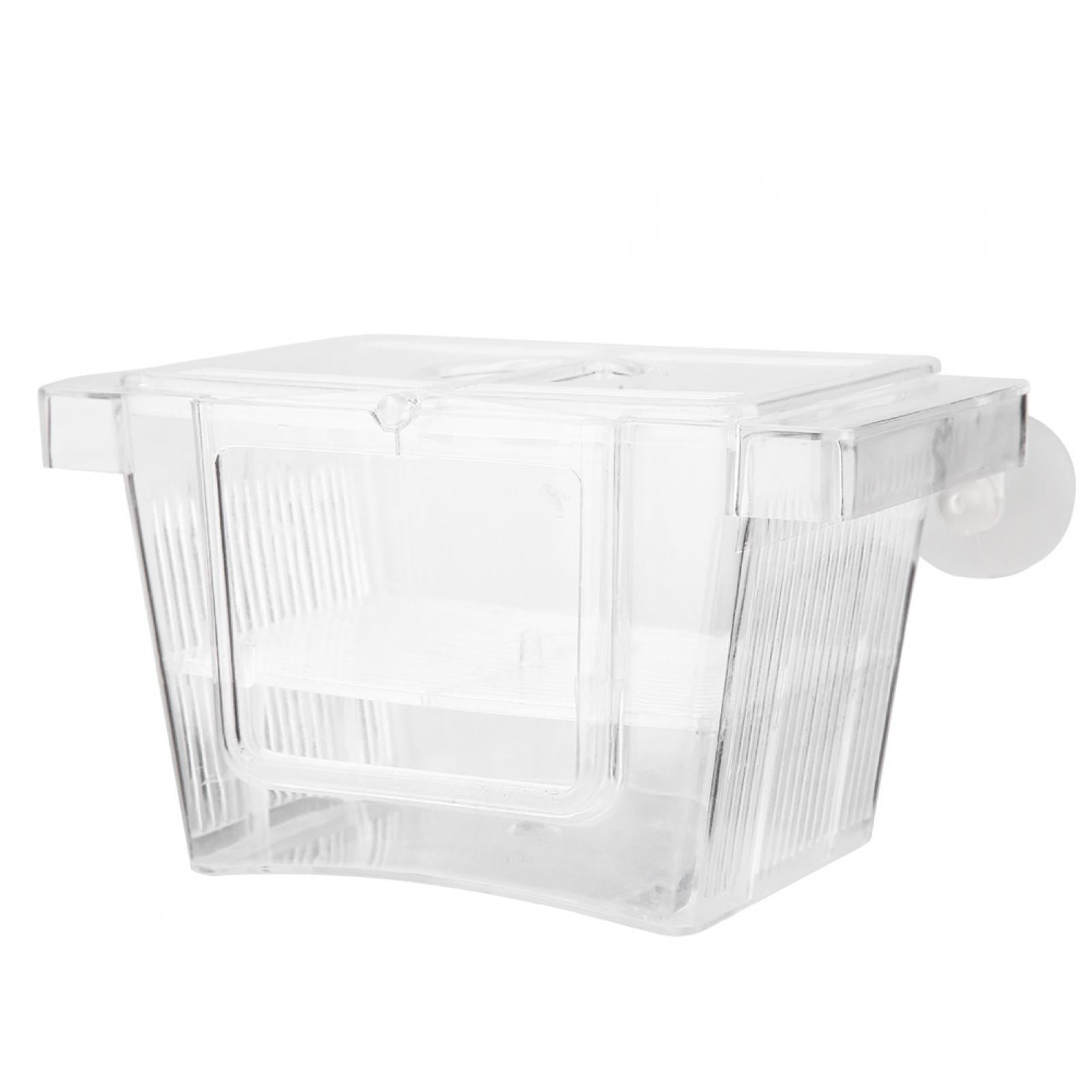 Double Layer Small Size Fish Breeding Box, Transparent Fish Breeder Box