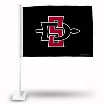 San Diego St Car Flag