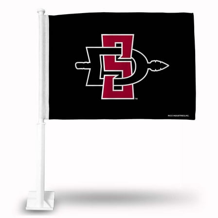 San Diego St Car Flag