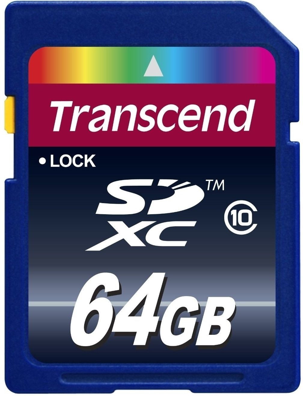 Transcend SDXC 64GB Class 10 SD Memory Card + SD Reader + Card Organizer BUNDLE