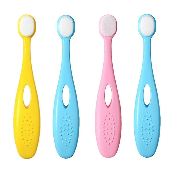 Cepillo de dientes para bebé y cepillo de dientes para niños, compatible con edad de 1-3 años, cepillo de dientes extra suave con 10000 cerdas suaves compatibles con bebé brand modelStyleType
