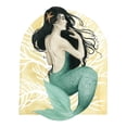 thumbnail image 3 of Popp, Grace 12x14 Black Modern Framed Museum Art Print Titled - Deco Mermaid II, 3 of 5