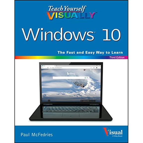 Pre-Owned Teach Yourself VISUALLY Windows 10, 9781119698593, 1119698596, Paperback, 3 edition