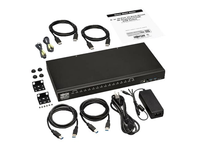 Tripp Lite DisplayPort / USB KVM Switch 16-Port Audio/Video 4K 60Hz B024DPU16