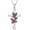 A01-Holly, variant on Daisy Cross Necklace 925 Sterling Silver Daisy Pendant Birth Flower Cross Necklace Jewelry Floral Gifts for Women