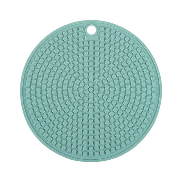 Agarraderas para sartenes calientes, almohadillas para encimeras de calor, aptas para horno y lavavajillas, resistentes, plegables, para cocina, comedor y hogar.