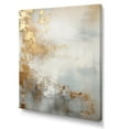 thumbnail image 2 of Designart "Ocean Storm In Beige, Blue, And Gold I" Abstract Shapes Wall Decor, 2 of 7