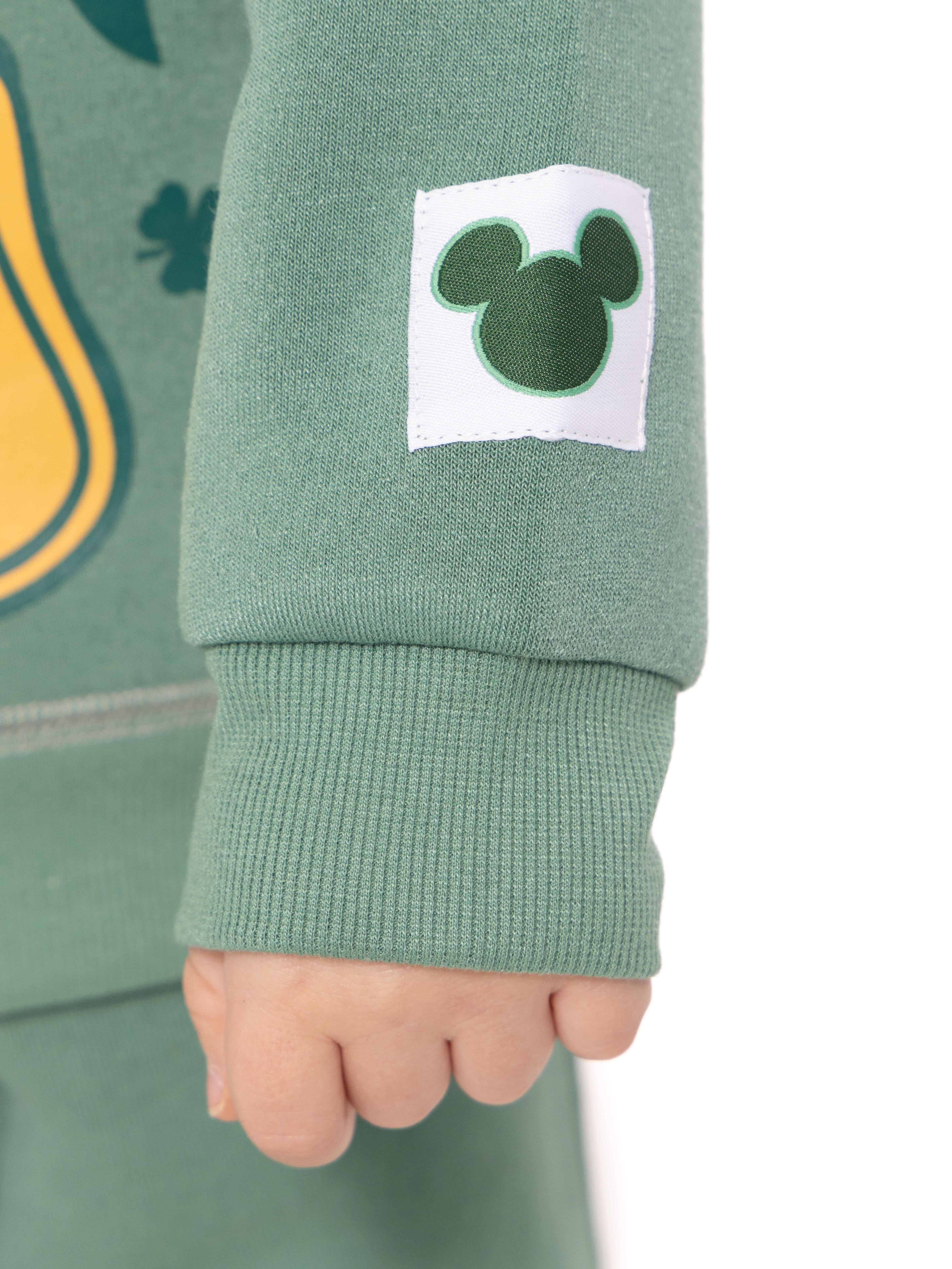 St. Patrick’s Day Mickey & Friends Unisex Toddler Graphic Sweatshirt and Jogger Pants Set, 2-Piece, Sizes 12M-5T