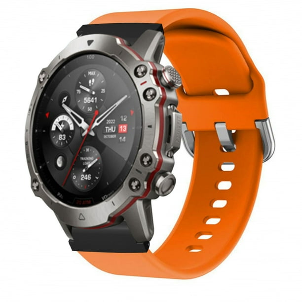 Correa De Reloj, Elegantes Correas De Reloj Deportivo De 22 Mm A Prueba De Sudor Para Un Estilo Elegante