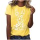 thumbnail image 1 of TaTaai Women Fashion Easter Themed Loose T Shirts Round Neck Short Sleeve Pullover Casual Soft Comfortable Lightweight Daily Holiday Party Outfits Tops Gift, 1 of 5
