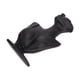 thumbnail image 5 of Soporte de maniquí para pendientes, de resina, grande, ligero, elegante, para busto, collar, color negro, 5 of 14