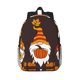 thumbnail image 1 of Easygdp Fall Gnomes Mochila Ligera de 15 Pulgadas para Estudiantes, Mochila Cómoda para la Escuela y Viajes, Correas Ajustables, 1 of 6