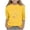 Yellow, variant on Cethrio Girls T Shirts, Casual Summer Crew Neck Printed 3/4 Sleeve Tops Yellow Size 7-8
