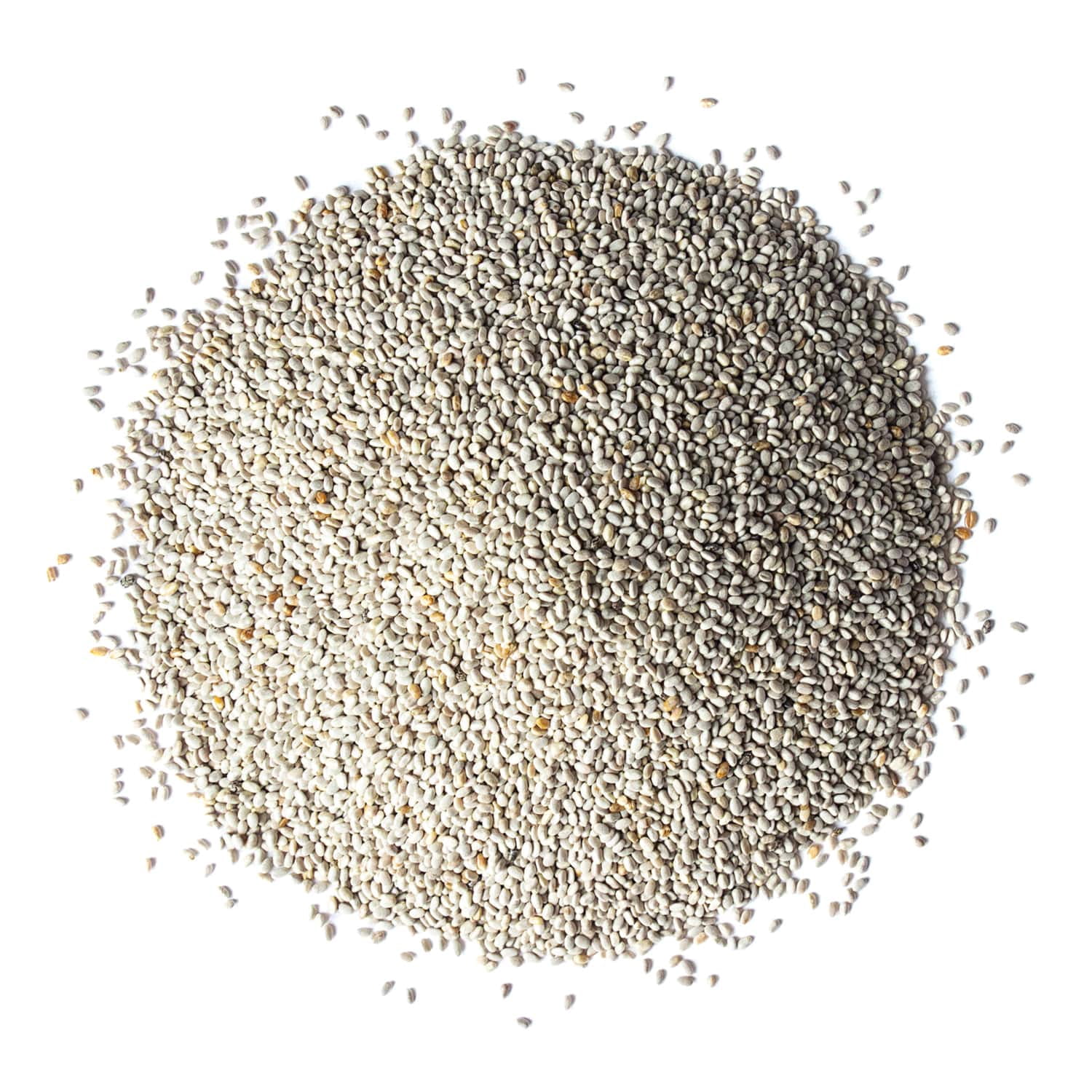 White Chia Seeds, 20 Pounds — Raw, Vegan, Kosher — by Food to Live