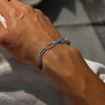 thumbnail image 5 of VNOX Stainless Steel Rainbow Colors Chain Bracelet for Men Women,Thin Cuban Link Chain Paperclip Handmade Bracelet,Simple Delicate Minimalist Jewelry Bracelet 6.5+2Inch, 5 of 6