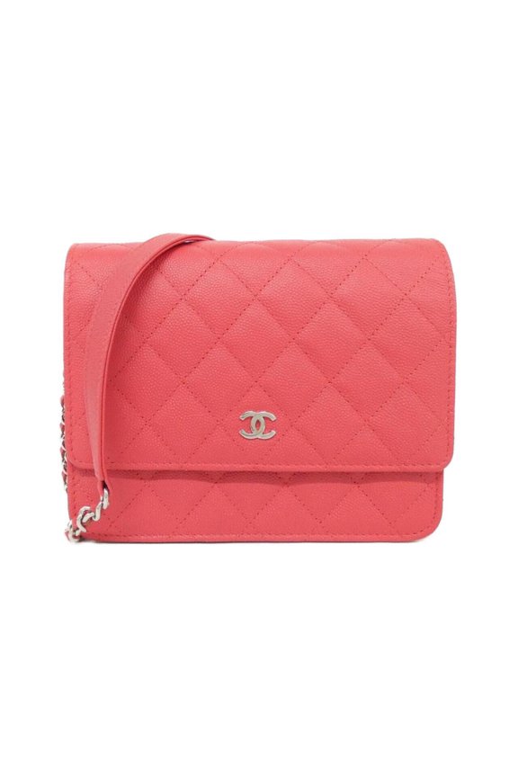 Pre-Owned Chanel Timeless Classic Line 84310 Wallet Chain
