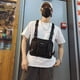 thumbnail image 1 of Riñonera Hombre Bolso Streetwear cintura Rig Packs mujeres hombres Oxford Lattice Hip Hop arnés pecho bolsas, 1 of 5
